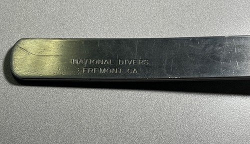 National Divers Made In U.S.A Prybar Knife For Abalone,etc Clean - Picture 2 of 7