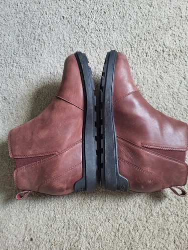 SOREL Evie II Zip Boots Womens Sz 8.5 Spice Bootie Toe - Picture 7 of 9