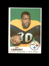 1969 Topps Football #246 Bill Asbury STARX 4.5 VG/EX+  (LS804088)