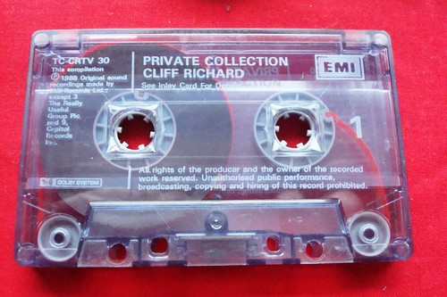 2 Cliff Richard Cassette Tapes, PRIVATE COLLECTION 1979-1988, Love Songs - Picture 7 of 12