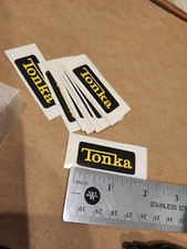 TONKA Pair Of Logo Decals
