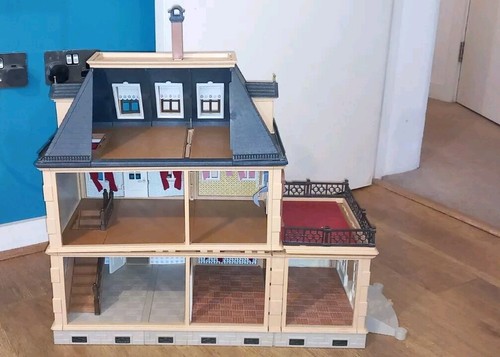 Playmobil 5300 Victorian Mansion 99% Complete w/ Box - Picture 8 of 16