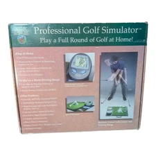 Club Champ Professional Golf Simulator Virtual Golf Course Trainer (Open Box)