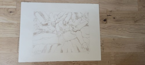 Lithographie Aat Veldhoen Signée / 150 exemplaires papier Arches série Novotel - Imagen 3 de 13