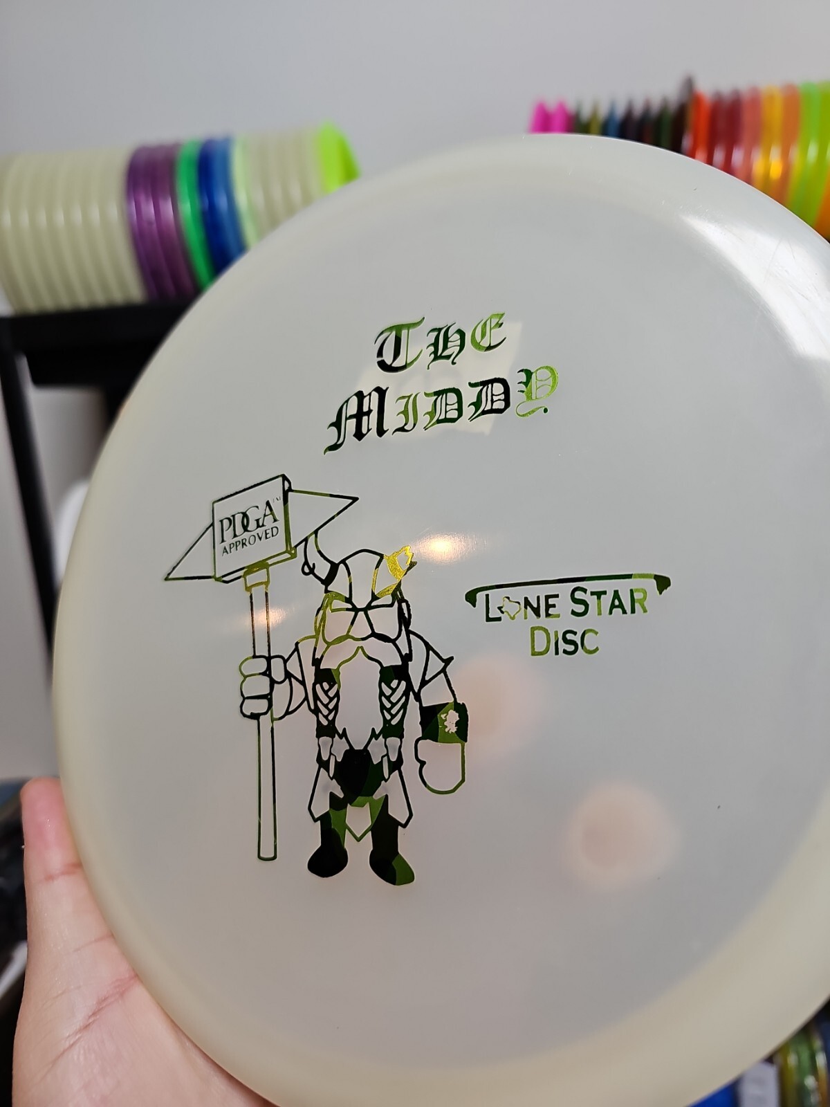 Lone Star Discs Glow The Middy 172g 3 Disc golf Midrange eBay