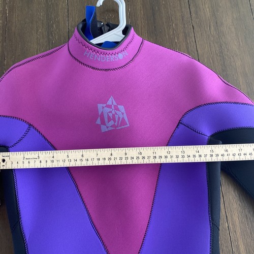 Traje de neopreno de longitud completa Henderson 5 mm para mujer L traje de baño de buceo - Imagen 12 de 21