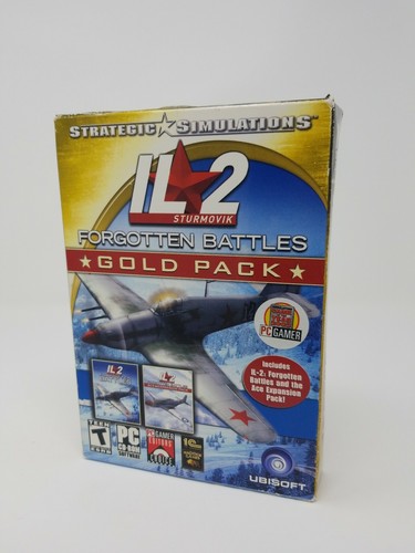 IL-2 Sturmovik: Forgotten Battles Gold (PC, Flight simulator)  New Sealed - Picture 1 of 4