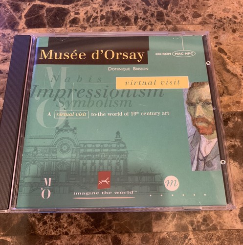 Musee D'Orsay Virtual Visit Museum Tour CD-ROM MAC MPC 19th Century Art 1996 - Picture 2 of 11