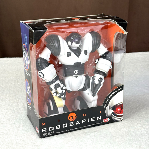 NEW & SEALED! Vtg 2004 Mini Robospaien Toy Robot Action Figure WowWee NIP!