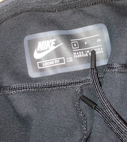 Nike Sportswear Girl Tech Fleece Pants Kids Size S Small Black CZ2595-010 - Picture 3 of 7