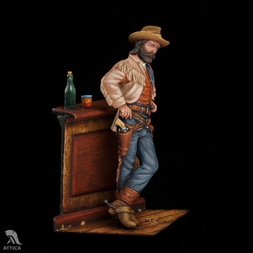 Buffalo Bill Wild West 54mm Painted Miniature Toy Soldier Pre-Sale | Art - Picture 3 of 5