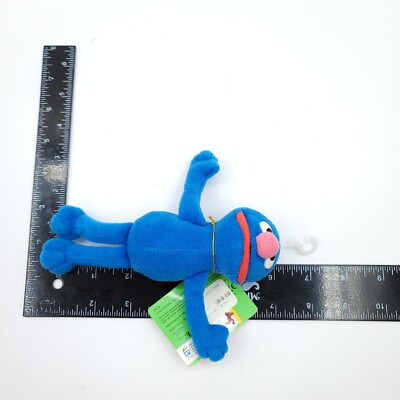 Gund Sesame Street 2003 Grover Plush Toy Plastic Eyes Fuzz Gund Sesame Street 2003 Grover Plush Toy Plastic Eyes Fuzz