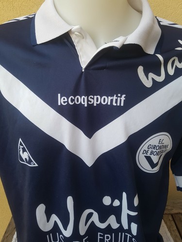 Maglia PAPIN Bordeaux N27 1996-97 Tg L le coq sportif vintage rara - Foto 3 di 10