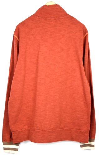 Sweatshirt NAPAPIJRI N0YAGV Pour Homme XL Mélange Logo Demi Zip Henley Pullover - Bild 2 von 6