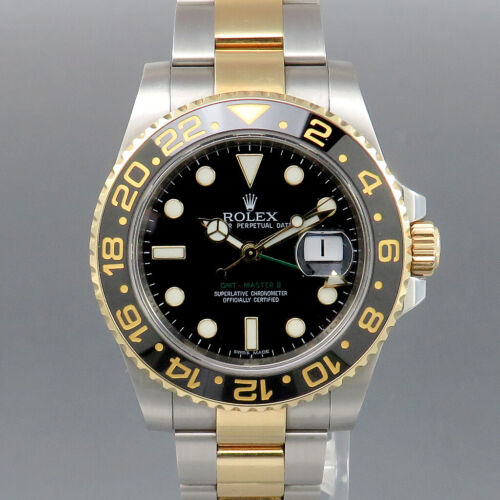 °°Rolex GMT-Master II aus 2011 116713LN Keramik Chromalight Rehaut V-Serie LC386 - Bild 10 von 12