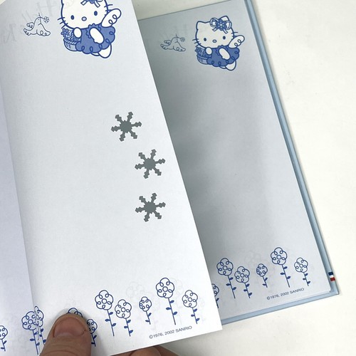 Organizzatore e archivio amico Hello Kitty Blue Angel Cafe Planner francese Sanrio 2002 - Foto 23 di 24
