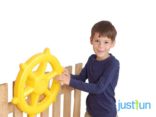 2 Handgriffe + Schiffslenker + Fernrohr Zubehörset Sparset Spielturm Zubehör LUX - Bild 7 von 12