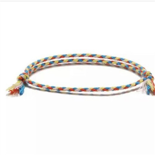 Handmade Woven Tassel Knots Thread Rope Jewelry Women Men String Bracelets - Picture 19 of 31