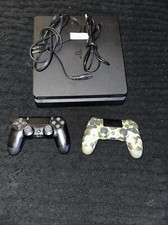 PS4 Slim Console (Used) With Controllers