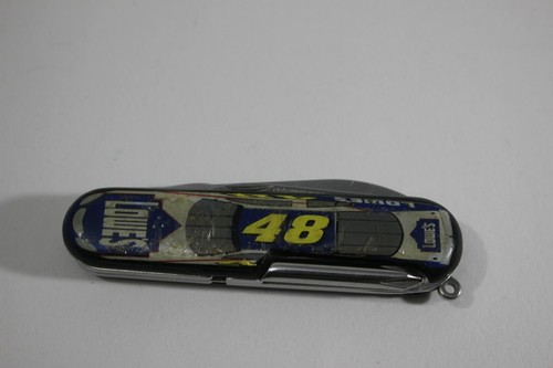 WENGER SWISS ARMY KNIFE #48 NASCAR Lowe's Jimmie Johnson Multi-Tool Collectible - Picture 10 of 12