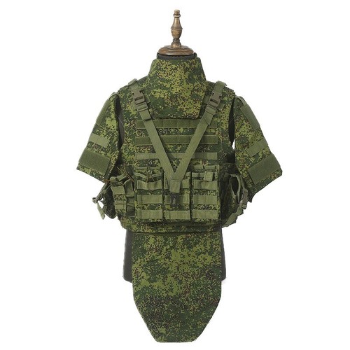 Russian Bulletproof Tactical Vest Shoulder And Crotch Protection Suit sz - Picture 7 of 11