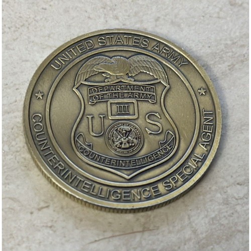 US Army Military Intelligence Branch & Counter Intelligence Special Agent Badge - Bild 9 von 9