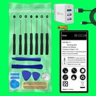 Large Capacity 4580mAh Battery Charger Cable for Motorola Droid Turbo 2 Xt1585
