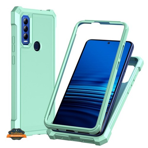 For TCL 30 Z /T602DL Hybrid 2in1 Bumper Frame Corner Edge Shockproof Case Cover - Bild 3 von 88