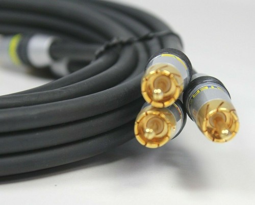 MonsterVideo 3CV Ultra-High Performance 6.5ft Component Video Cable E194702 CL3 - Picture 5 of 8