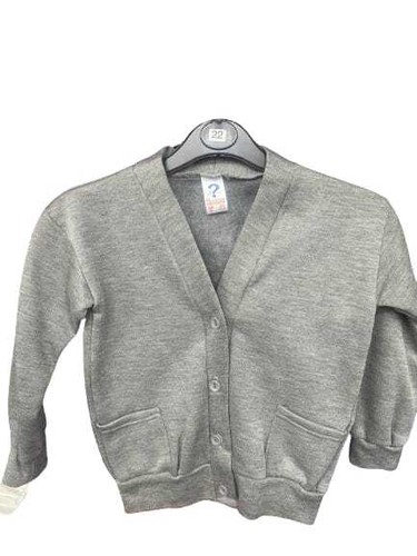 CÁRDIGAN UNIFORME ESCOLAR PARA NIÑOS BOTÓN DELANTERO NIÑO NIÑAS 2/14, S/XL - Imagen 3 de 9