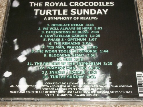 THE ROYAL CROCODILES - TURTLE SUNDAY (2023) NEW CD! FREE FAST SHIPPING! - Bild 4 von 4