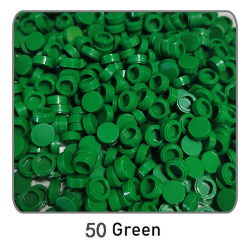 Nuevo 1000 Azulejos Redondos 1x1 Placa Puntos Mosaico Compatible con Lego Elige Tu Color - Imagen 44 de 71