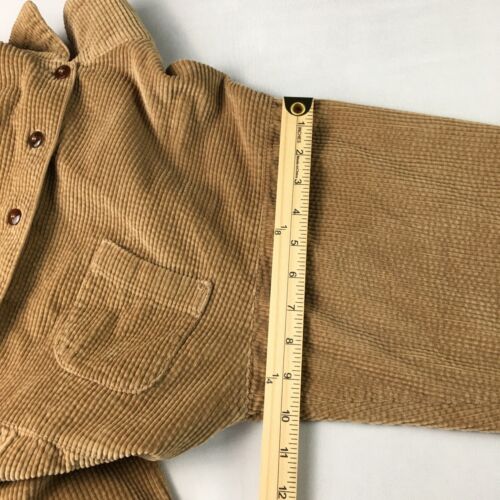 Camisa Maxi Vestido Vintage Kiko Marrón Pana Países Abotonada Para Mujer Talla L - Imagen 12 de 17