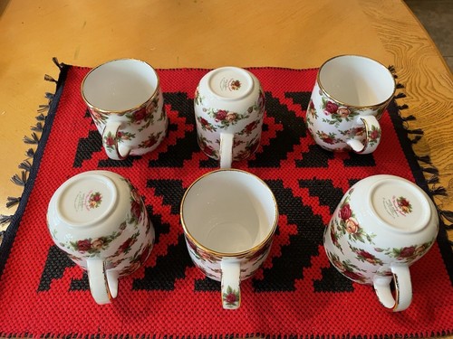 1 (ONE) VTG 1998 Royal Albert OLD COUNTRY ROSES Gold Rimmed Mug Mint Condition! - Picture 6 of 9