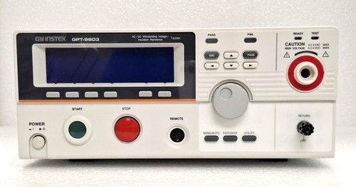 Probador de seguridad eléctrica GW Instek GPT-9803 AC/DC voltaje de resistencia, IR - Imagen 3 de 11