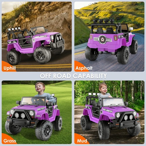 12V 24V Kids Ride on Truck Car with Remote Control Electric Toy /Bluetooth Music - Picture 63 of 142