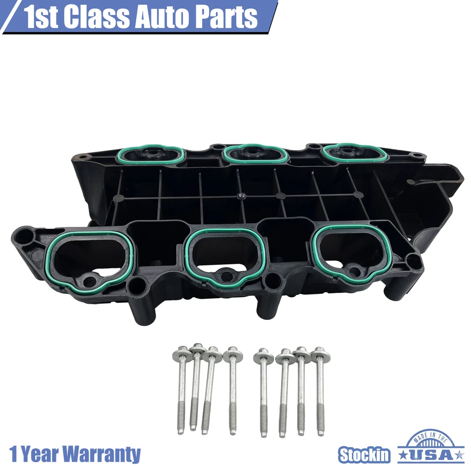 Colector de admisión inferior apto para Jeep Dodge Chrysler Ram 2016-2022 5281803AA Foto 3 de 4