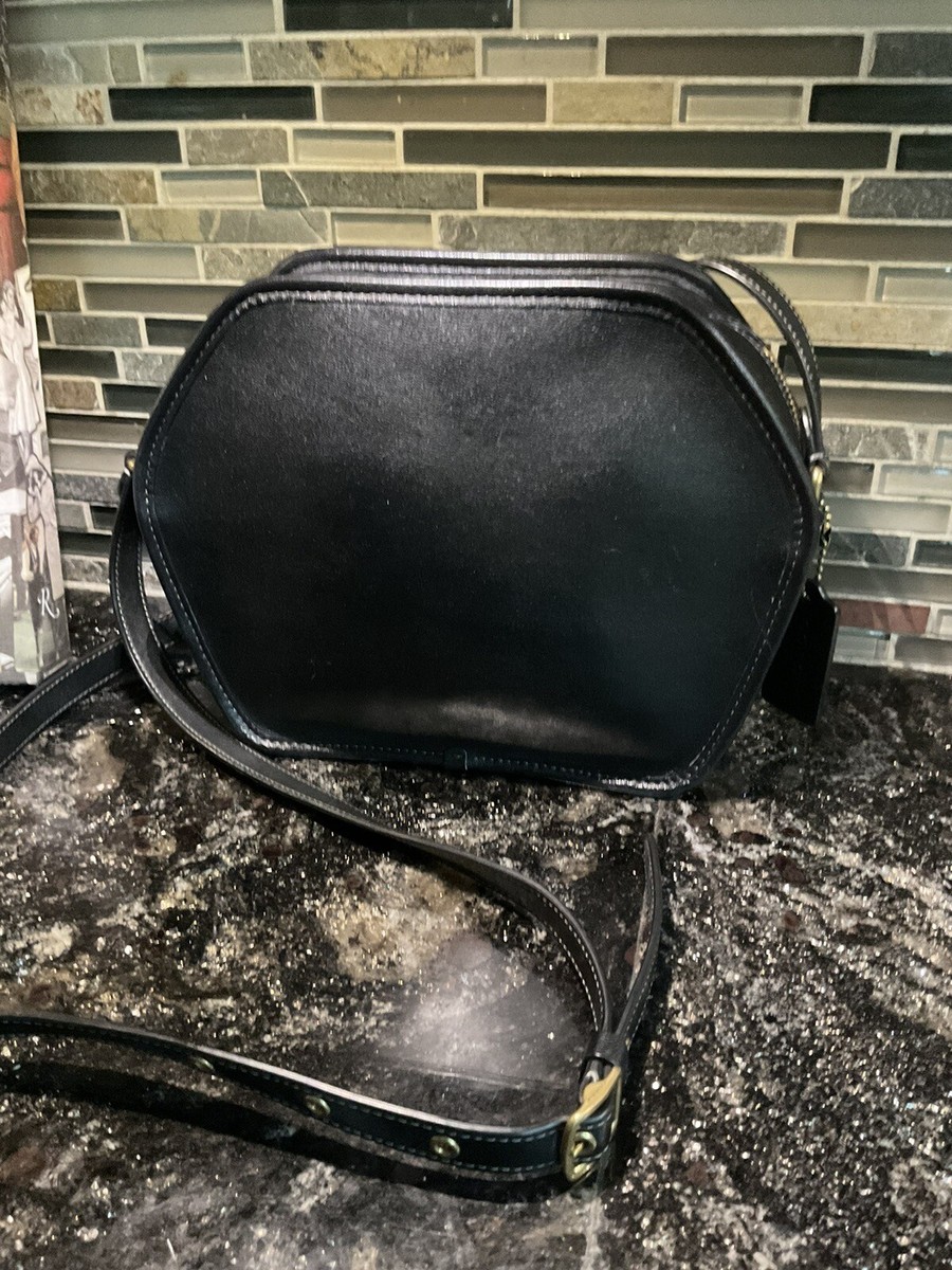 Coach Original ReEdition 9922 Cooper Geometric Bag Glovetanned Leather Black 141 eBay
