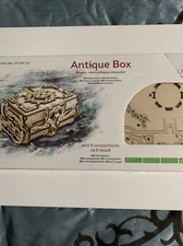 UGears Mechanical Models Antique Box with Compartments New & Sealed