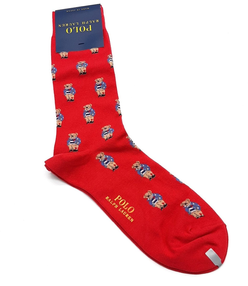 Set of 3 pairs Polo Ralph Lauren Polo Bear Socks for Men
