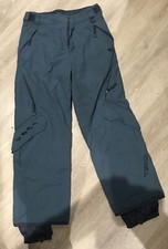 O’NEILL  ski pants/snow Board Size 152  UNISEX Blue Grey Waist 26 "