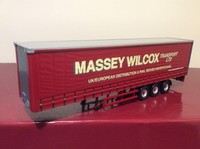 Corgi Modern Trucks/heavy Haulage Massey Wilcox Trailer Only Corgi Modern Trucks/heavy Haulage Massey Wilcox Trailer Only