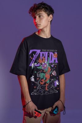 The Legend of Zelda T-shirt Majoras Mask Skull Kid Graphic Print