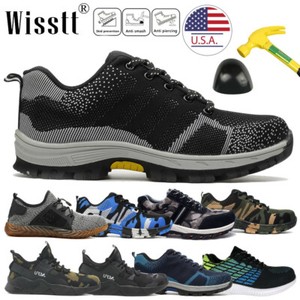 Men/'s Labor Indestructible Bulletproof Ultra X Protection Work Shoes Steel Toe