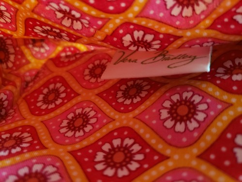 Vera Bradley 2008 Raspberry Fizz Hannah Small Bucket Handtasche NICHT MEHR ERHÄLTLICH - Bild 8 von 8