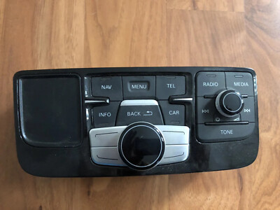 4H1919600 Control Panel Multimedia System Mmi With Touchpad Audi A8 S8 W12 4H