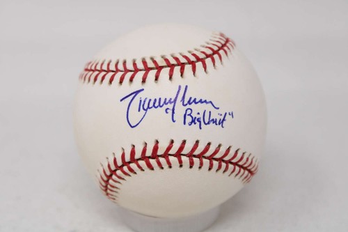 Randy Johnson Baseball Signed Auto PSA/DNA Diamondbacks "Big Unit" 2001 WS Ball