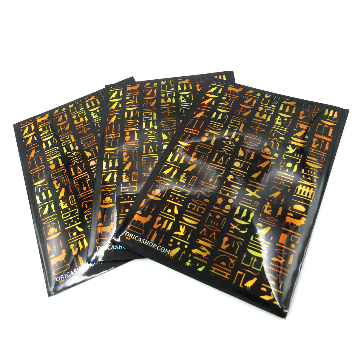 HOLO SLEEVES Egyptian Millennium Style (60pcs) - OVP Yugioh