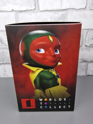 Iron Studios, MiniCo Marvel Figurines, Wandavision Vision Halloween Version, New - Picture 3 of 6