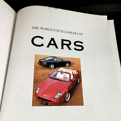 The World Encyclopedia Of Cars 2002 Edition | eBay